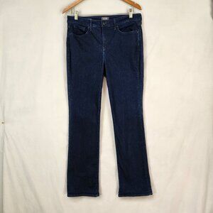 NYDJ Barbara Bootcut Denim Jeans Women's 12  Lift Tuck Mid Rise Stretch Preppy